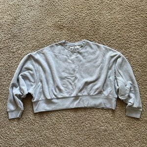 Nike Oversized Crew Neck Cropped Sweatshirt
